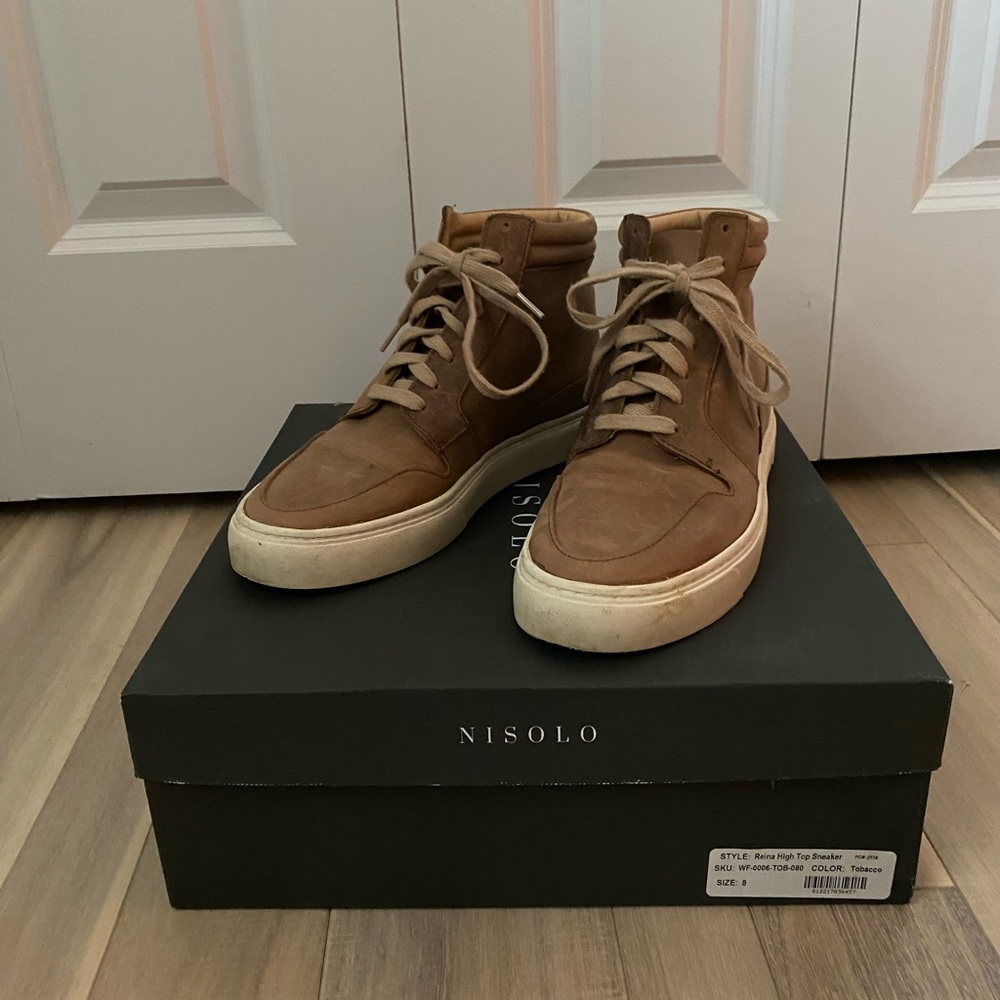 Nisolo Reina High Top Sneaker